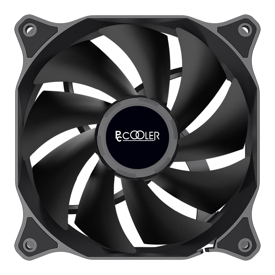 Набір вентиляторів PC COOLER DN 120 3 in 1 для корпусу DN 120 чорний 120x120x25мм,HB,1200±10% об/хв,