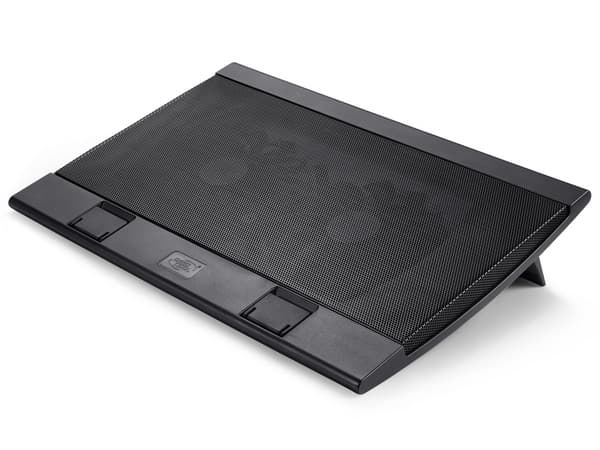Підставка кулер для ноутбуків до 17" Deepcool, метал.сітка, 382х262х24мм, 2x14см вентилятора