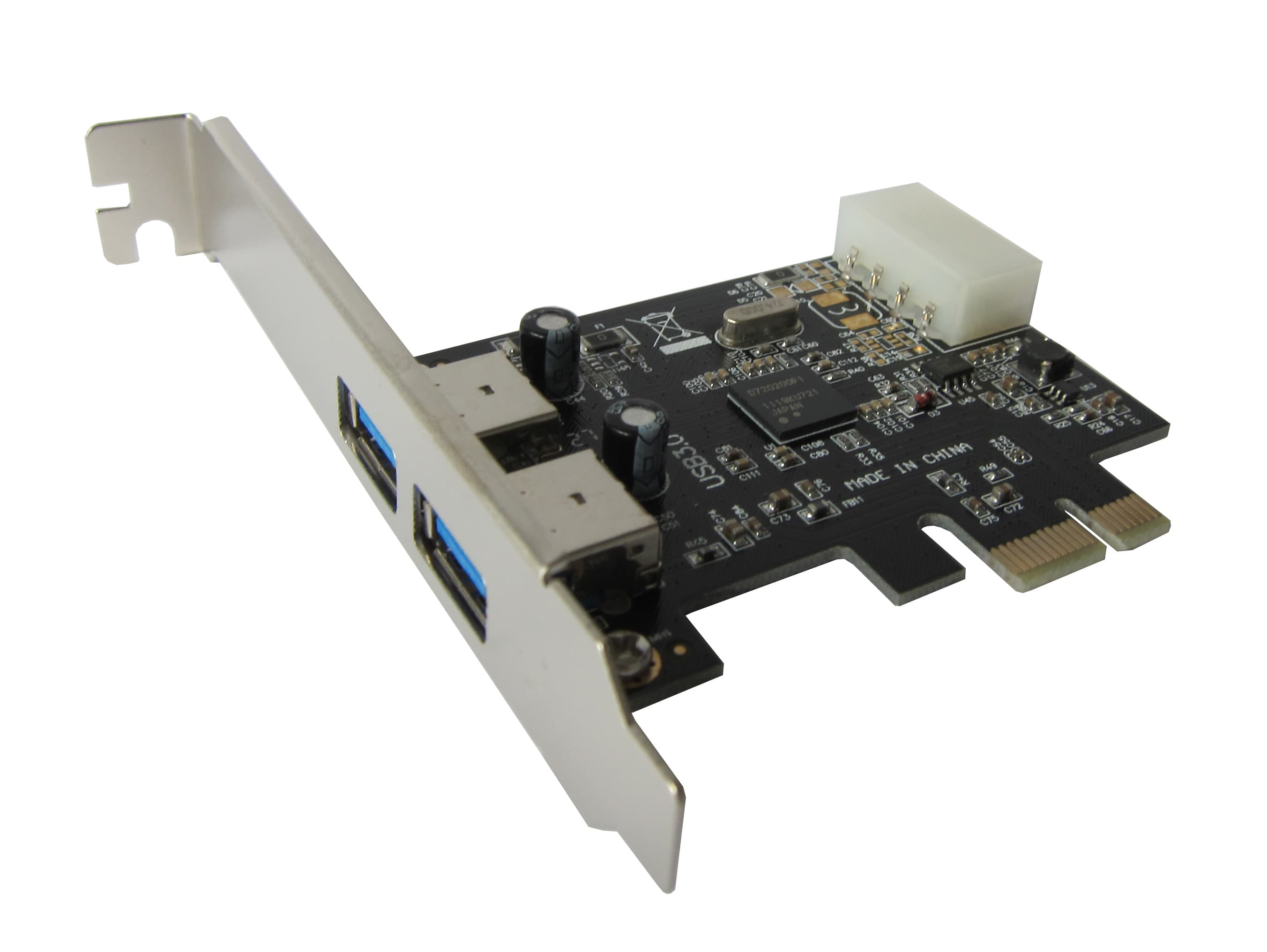 Контроллер Dynamode USB 3.0 2 внешних порта NEC µPD720200 PCI-E