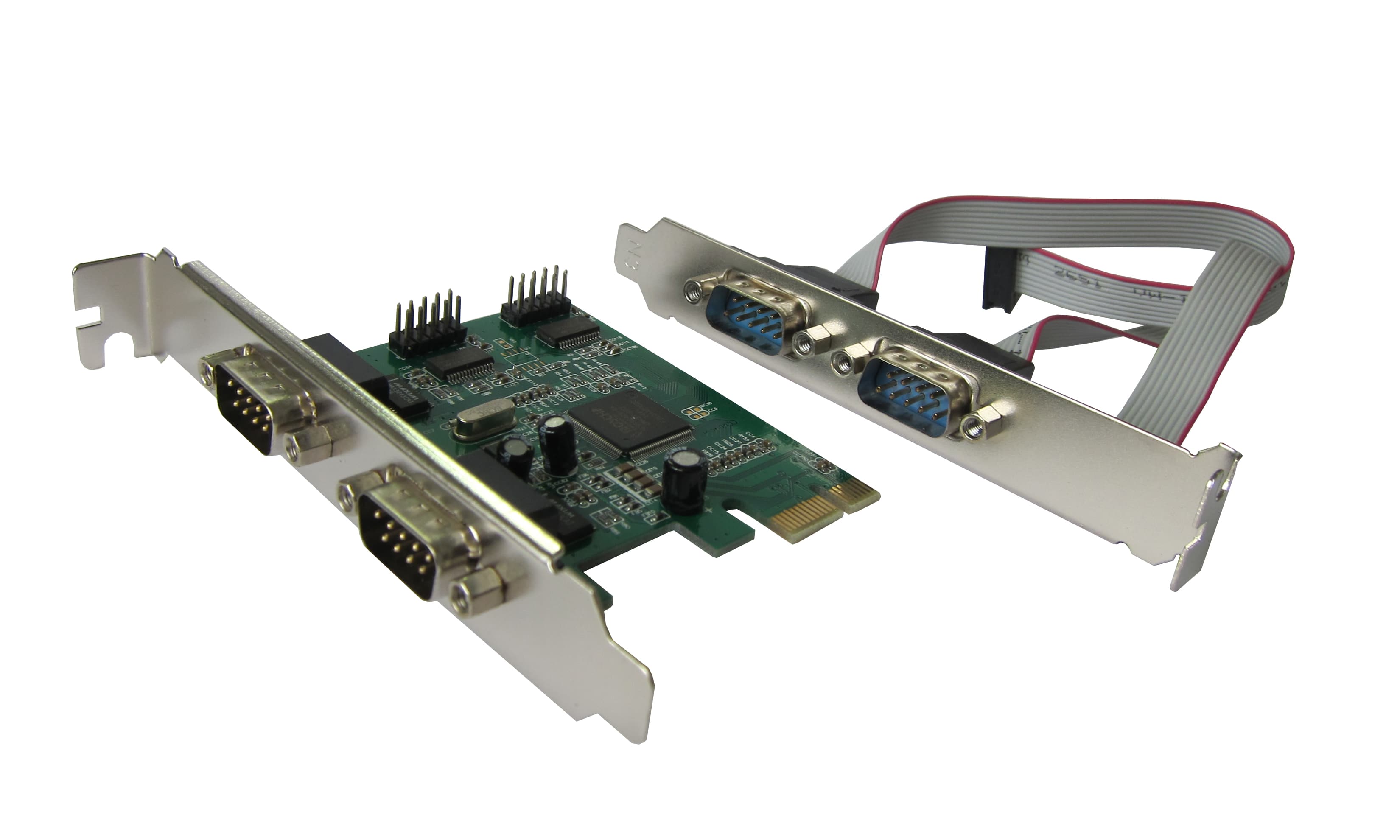 Контроллер Dynamode RS232 (COM) 4 канала 16С950 UART чипсет Moschip 9904 PCI-E