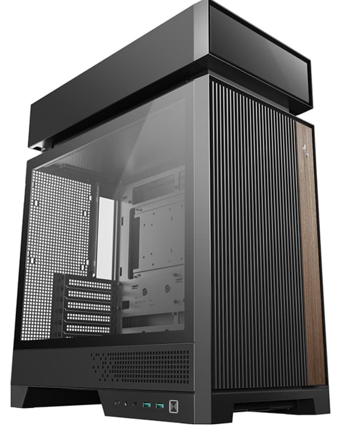 Корпус Deepcool CL660 чорний Без БЖ Mini-ITX/Micro-ATX/ATX(Rear Connector)/Micro-ATX(Rear Conn)
