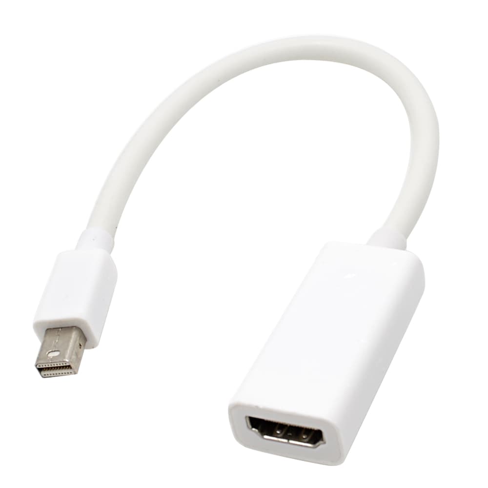 Адаптер STLab Mini DisplayPort (Thunderbolt) Male - HDMI Female, 1080P для Apple Mac, білий