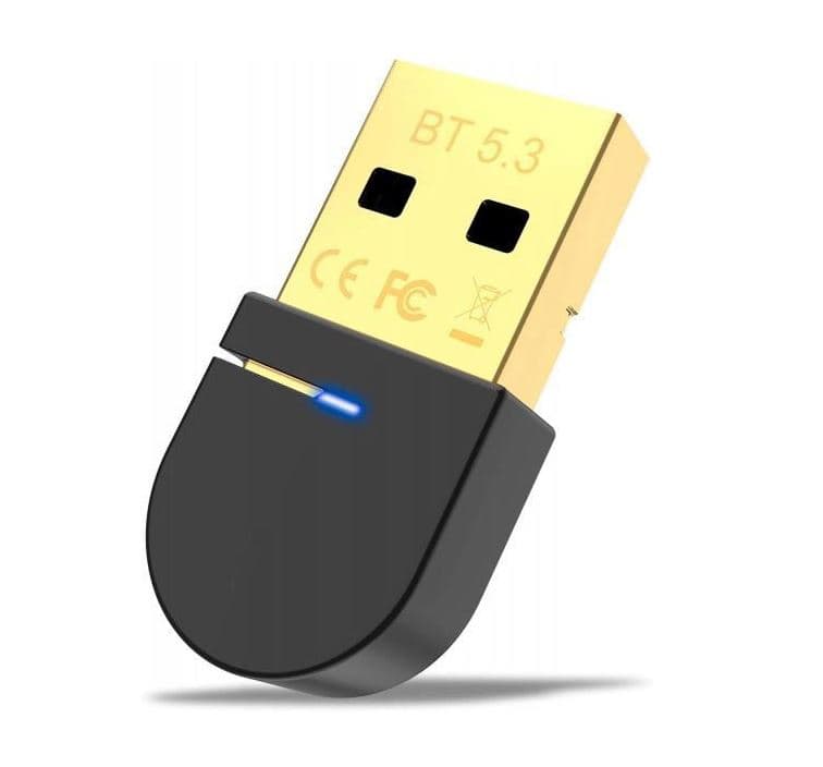 Бездротовий Bluetooth 5.3 USB адаптер STLab міні, радіус дії до 20 м, чорний