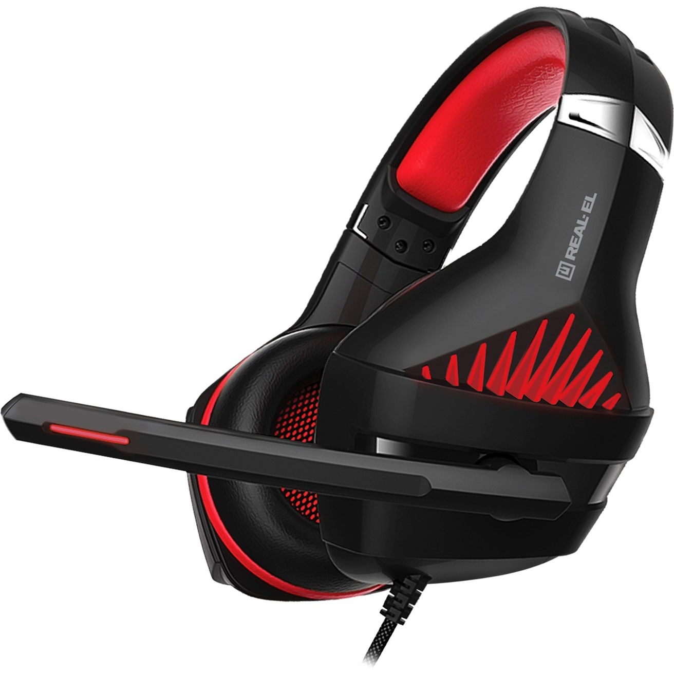 Гарнітура REAL-EL GDX-7600 Black/Red