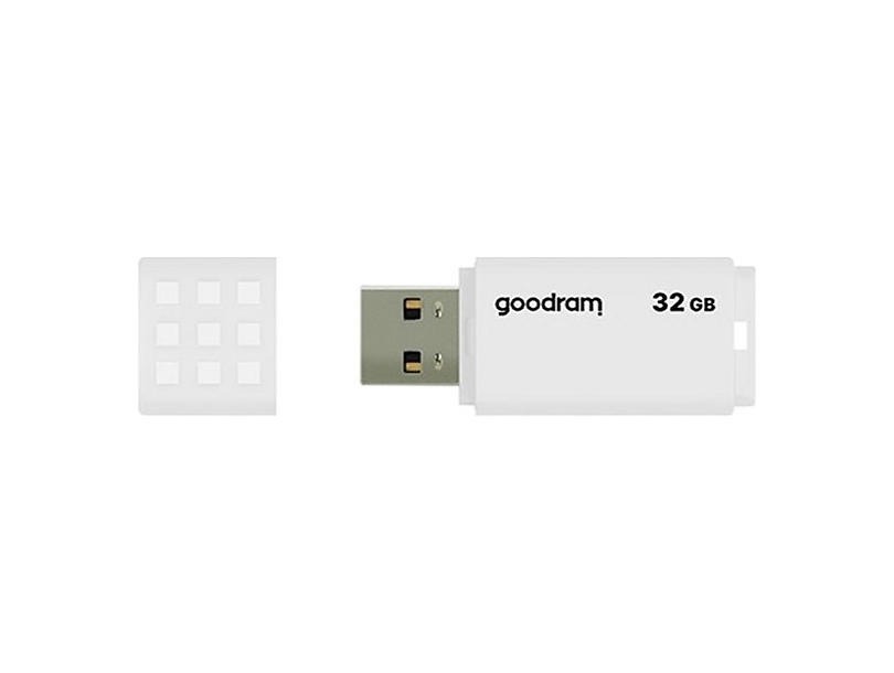 Флеш-накопичувач USB2.0 32GB Goodram UME2 White (UME2-0320W0R11)