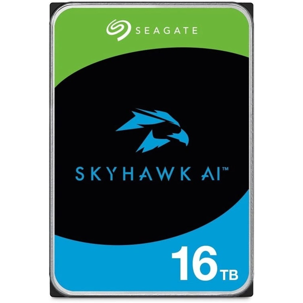 Накопичувач HDD SATA 16.0TB Seagate SkyHawk AI Surveillance 7200rpm 512MB (ST16000VE004)
