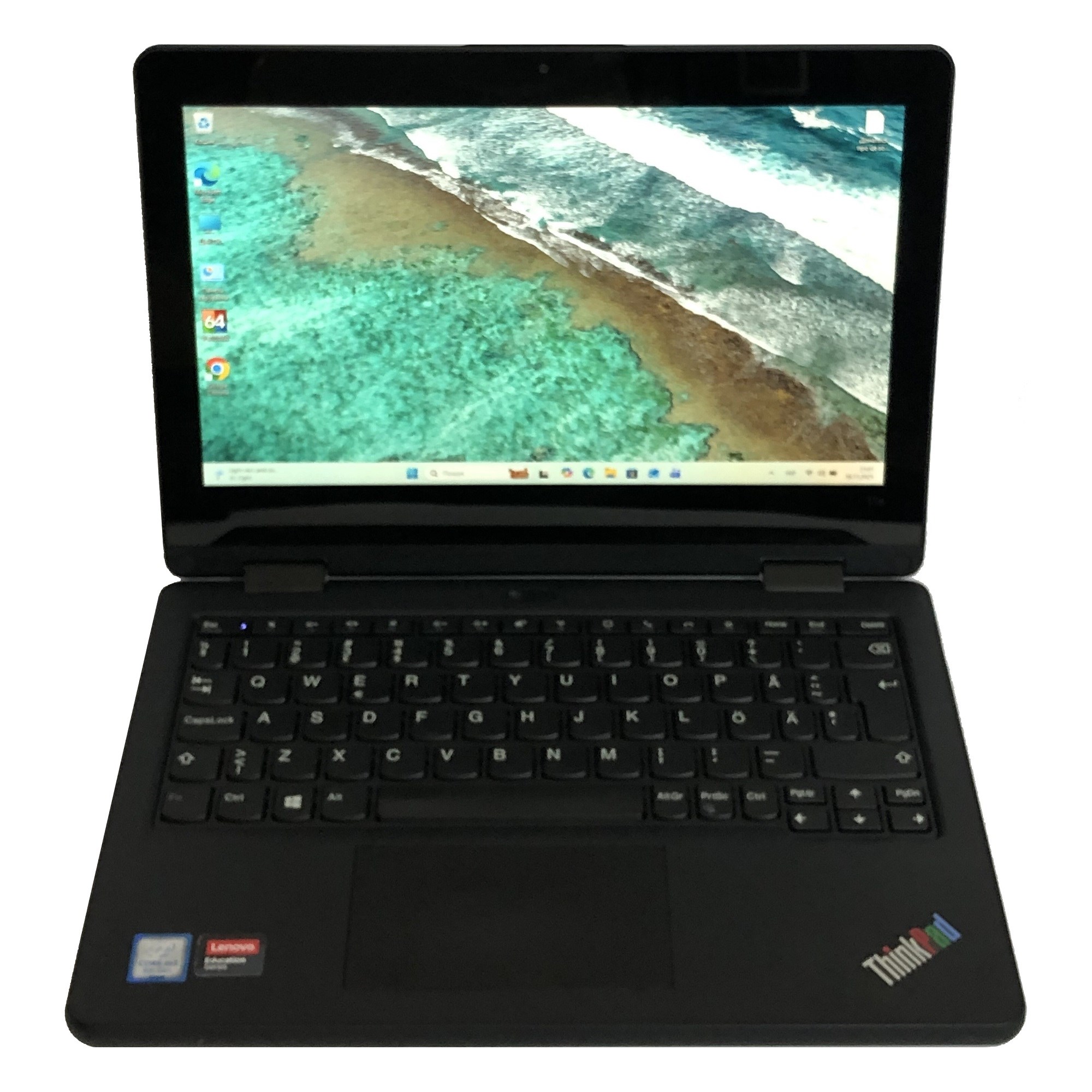 Ноутбук Lenovo ThinkPad Yoga 11e G6 / 11.6" (1366x768) IPS Touch / Core M3-8100Y / 8GB / 256GB SSD / Win11Pro - Б/в