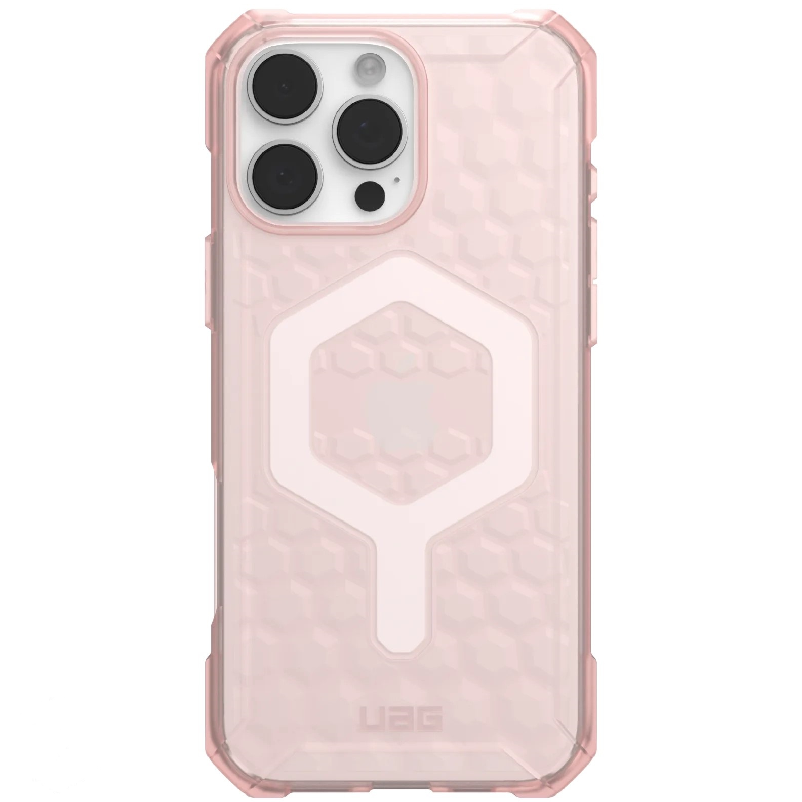 Чохол-накладка Urban Armor Gear Magsafe для Apple iPhone 16 Pro Max Essential Armor Rose (114449114C4C)