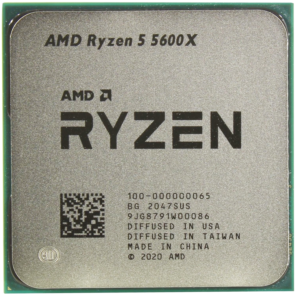 Процесор AMD Ryzen 5 5600X (3.7GHz 32MB 65W AM4) Tray (100-000000065)