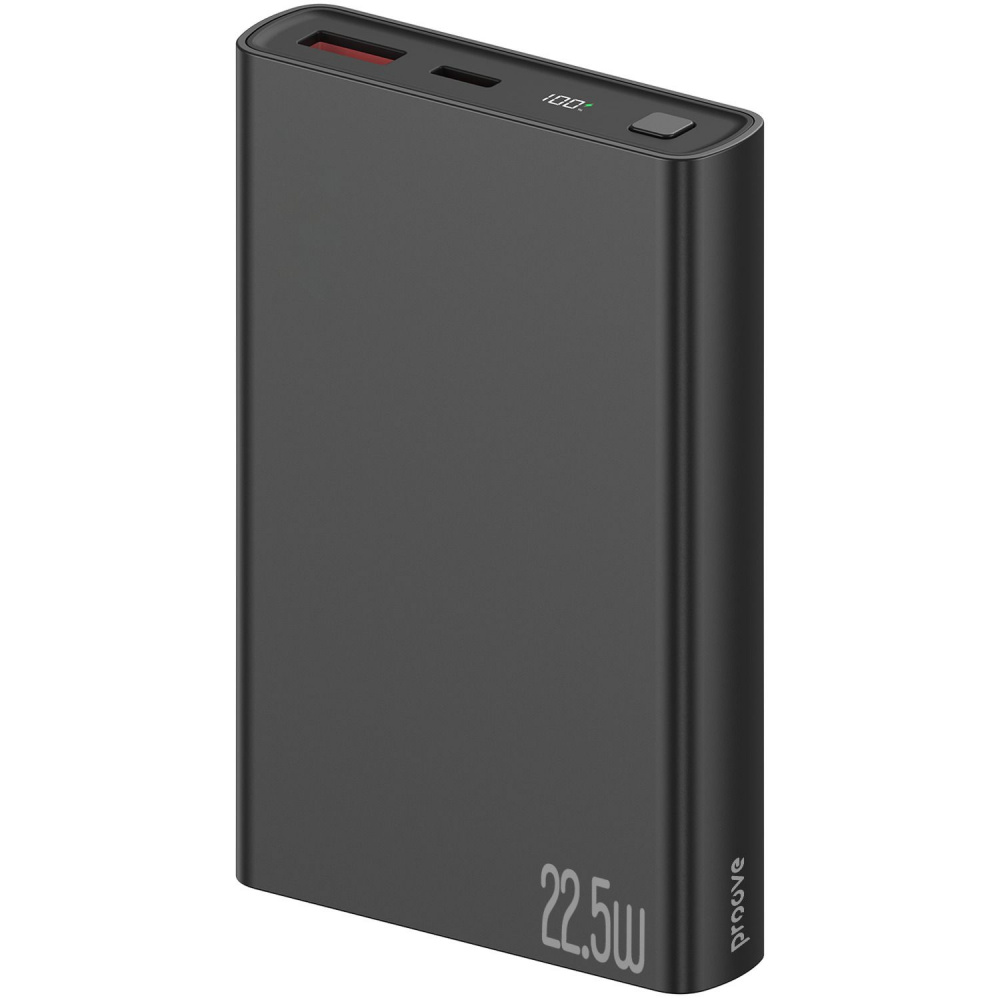 Універсальна мобільна батарея Proove Hyper Flux Plus 22.5W 10000mAh Black (PBF122120001)