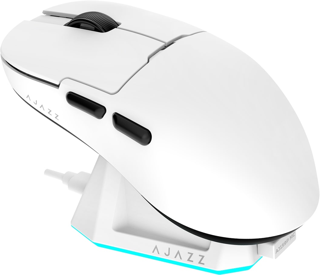 Миша бездротова Ajazz AJ159P MC White (AJ159P-MC-W)