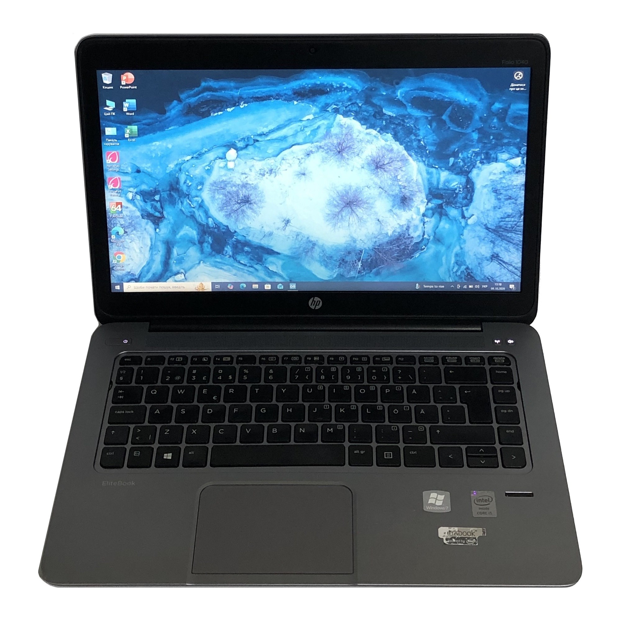 Ноутбук HP Elitebook 1040 G2 / 14" (1600x900) / i5-5200U / 4GB / 128GB SSD / 4G/LTE / Win10Pro / Backlight / сканер відбитка - Б/в