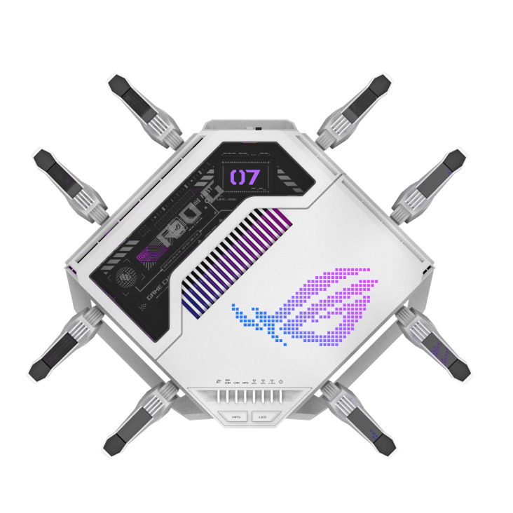 Бездротовий маршрутизатор Asus ROG Rapture GT-BE19000AI (90IG09S0-MO9A0V)