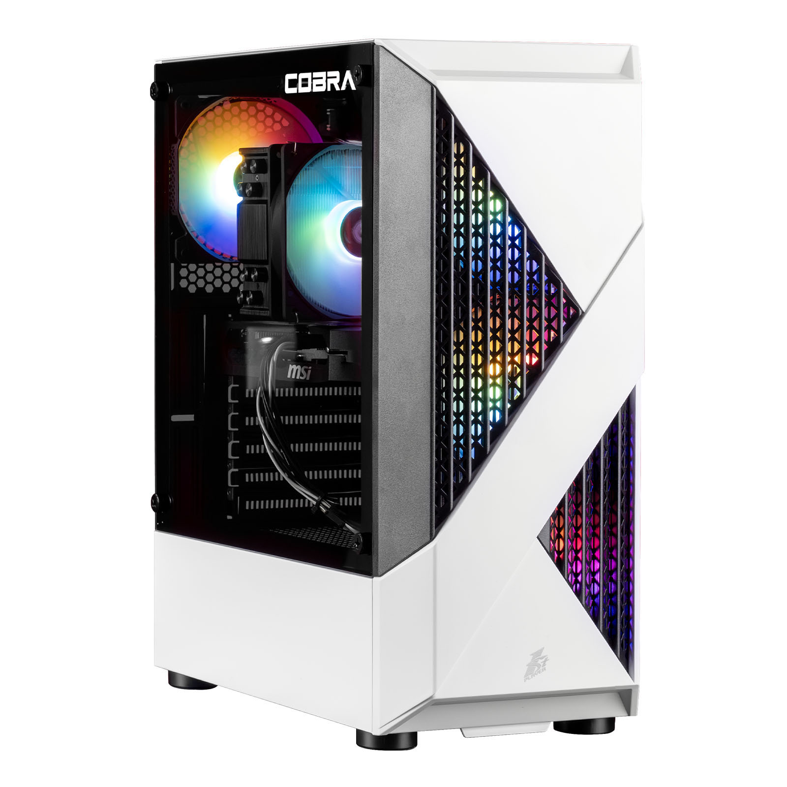 Ігровий комп`ютер COBRA Go RTX 5060 / Ryzen 5 5500X3D / RAM 32GB / SSD 500GB (R5G23202)