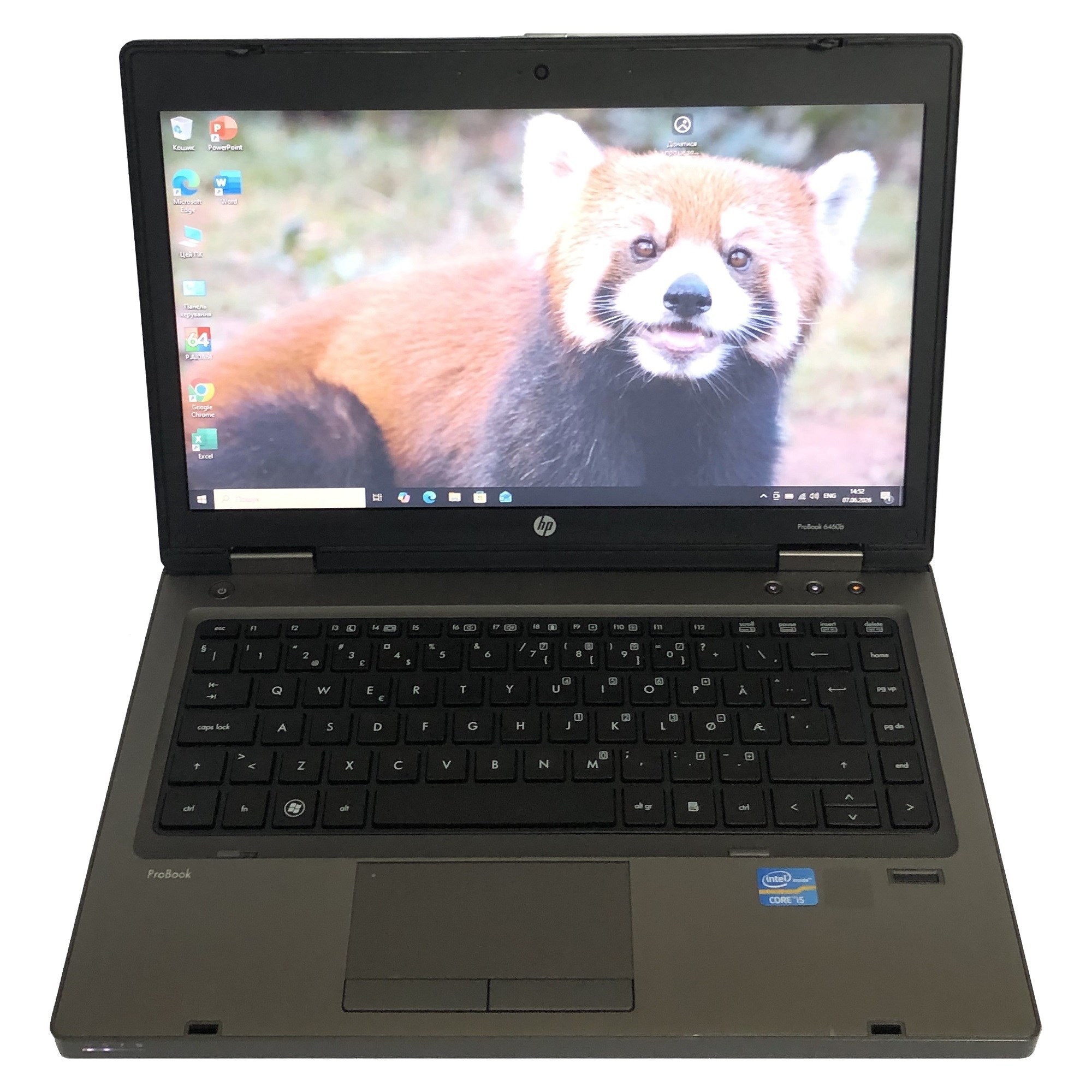Ноутбук HP ProBook 6460b / 14" (1366x768) / i5-2410M / 8GB / 320GB HDD / Win10Pro - Б/в