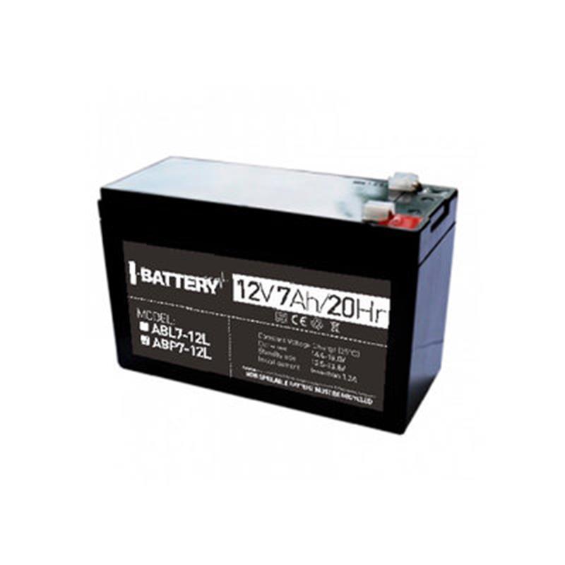 Акумуляторна батарея I-Battery ABP7-12L 12V 7Ah (ABP7-12L) AGM
