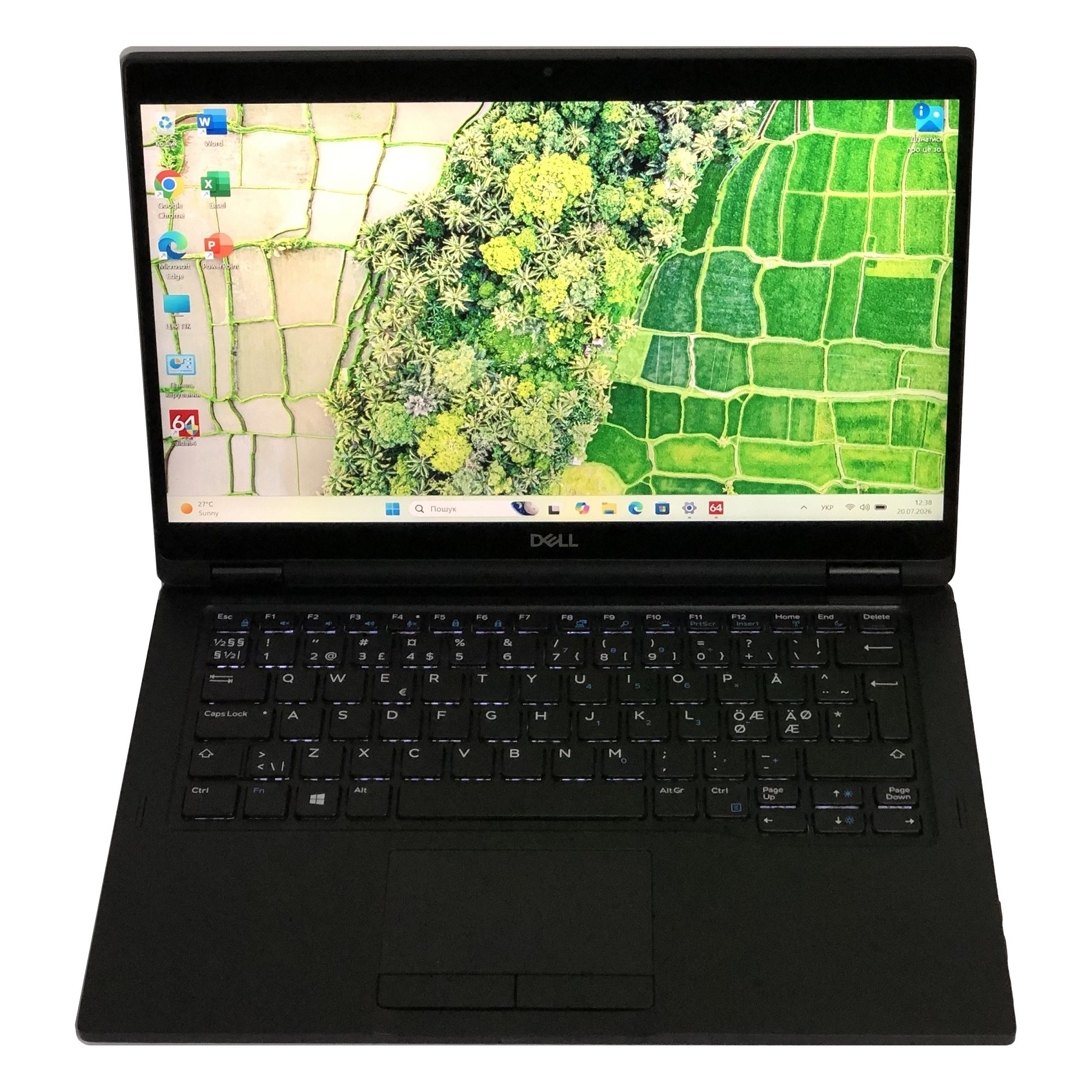 Ноутбук Dell Latitude 7390 2-in-1 / 13.3" FullHD IPS Touch / i5-8350U / 8GB / 256GB SSD / 4G/LTE / Win11Pro / Backlight - Б/в