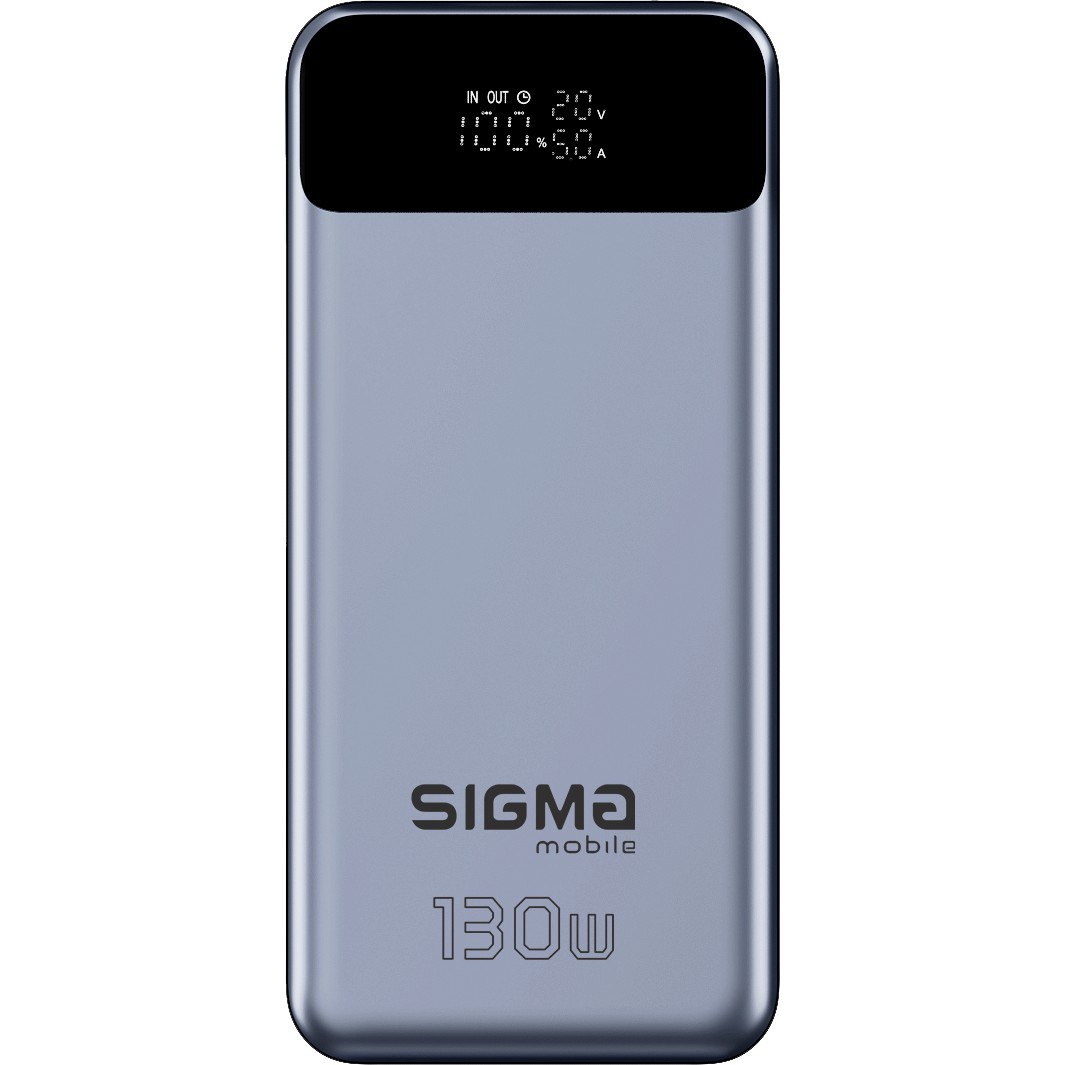 Універсальна мобільна батарея Sigma mobile X-Power SI30A7QLX 30000mAh Silver (4827798479117)