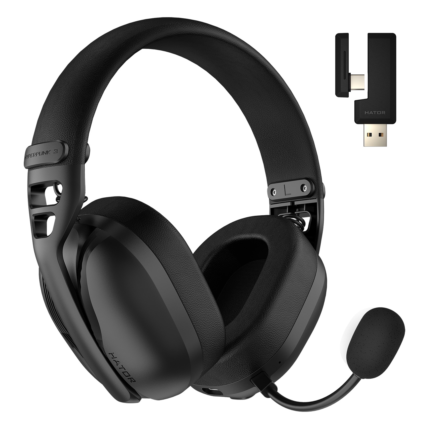 Гарнiтура Hator Hyperpunk 3 Wireless Black (ESH15)