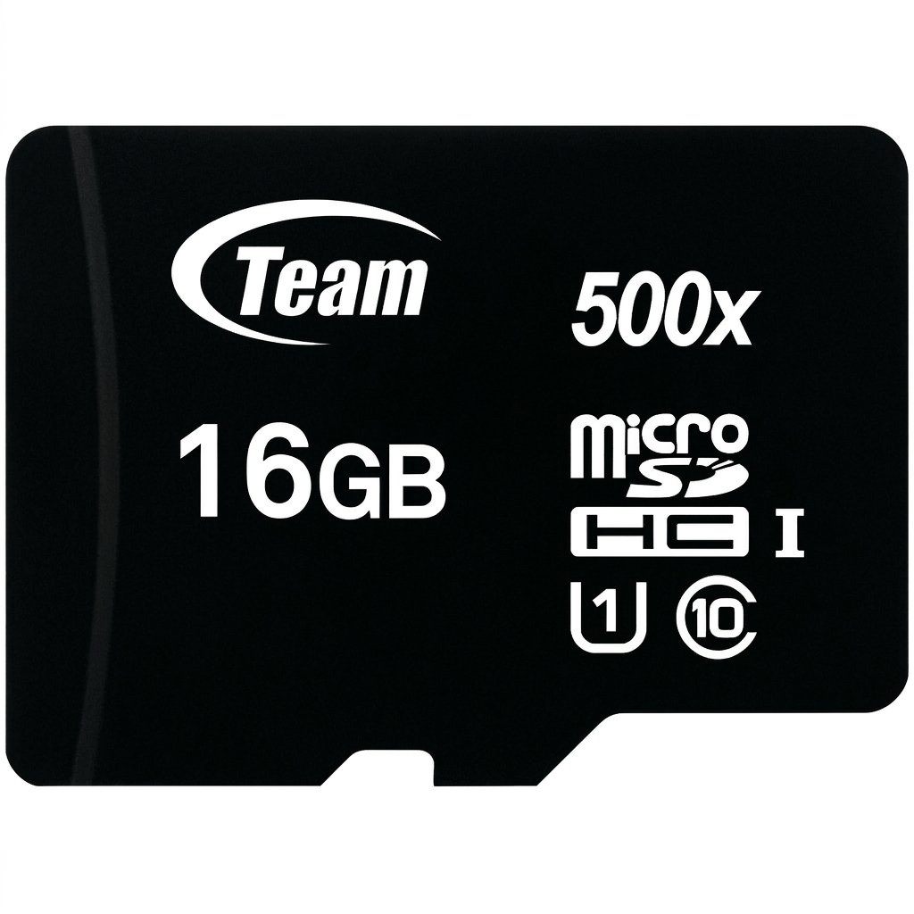 Карта пам`ятi MicroSDHC 16GB UHS-I Class 10 Team Black (TUSDH16GCL10U02)