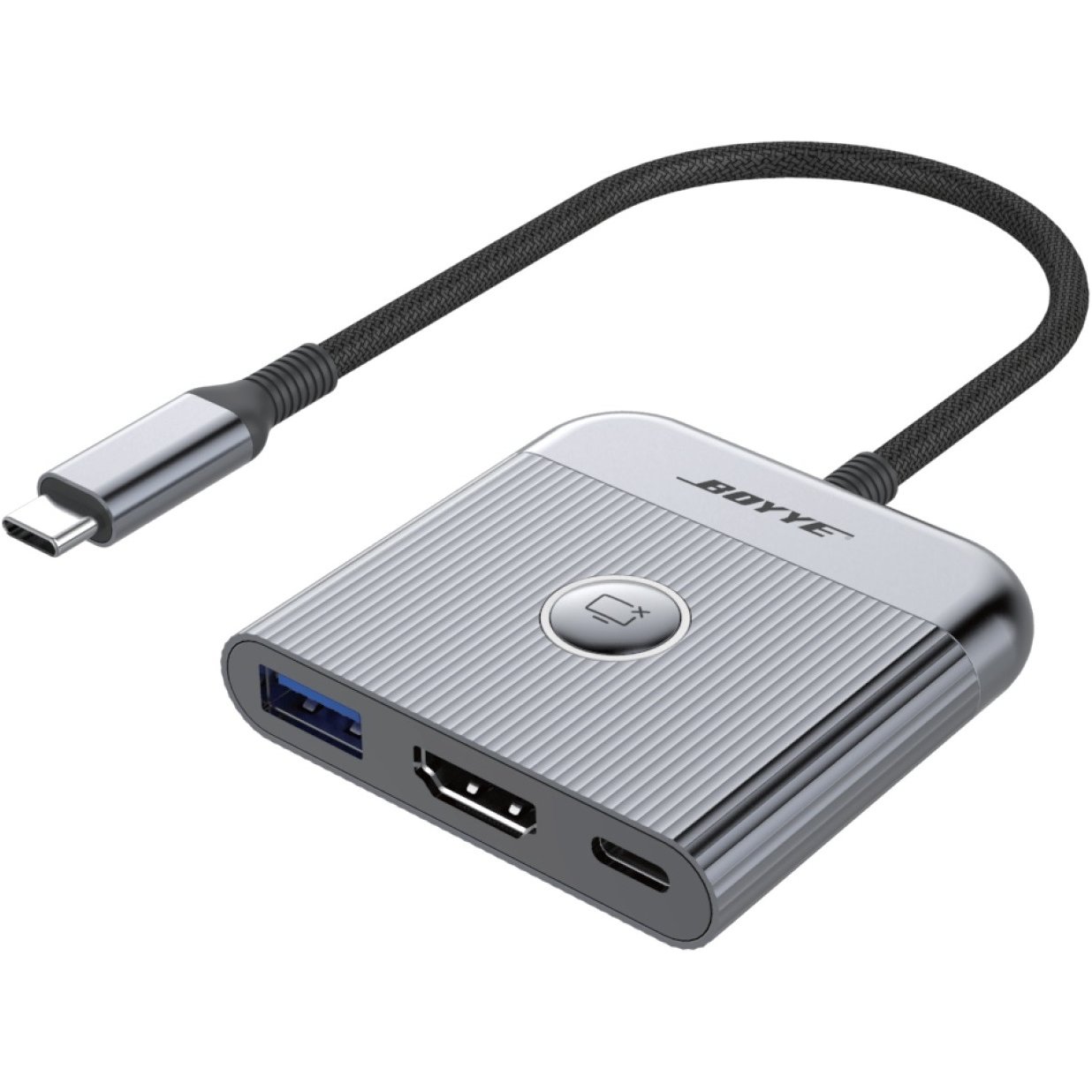 USB-хаб Boyye UC-321 USB Type-C 3-в-1
