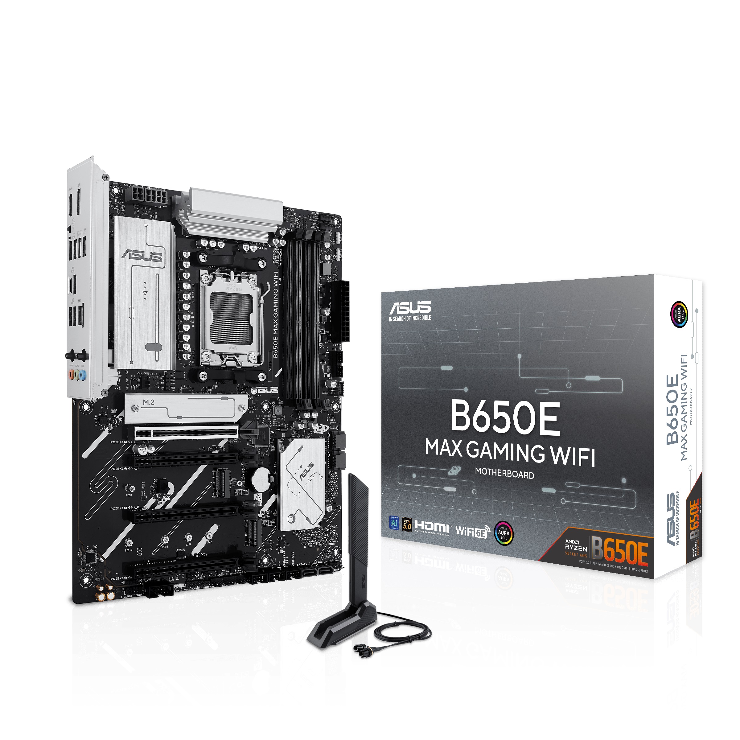 Материнська плата Asus B650E MAX Gaming WiFi Socket AM5