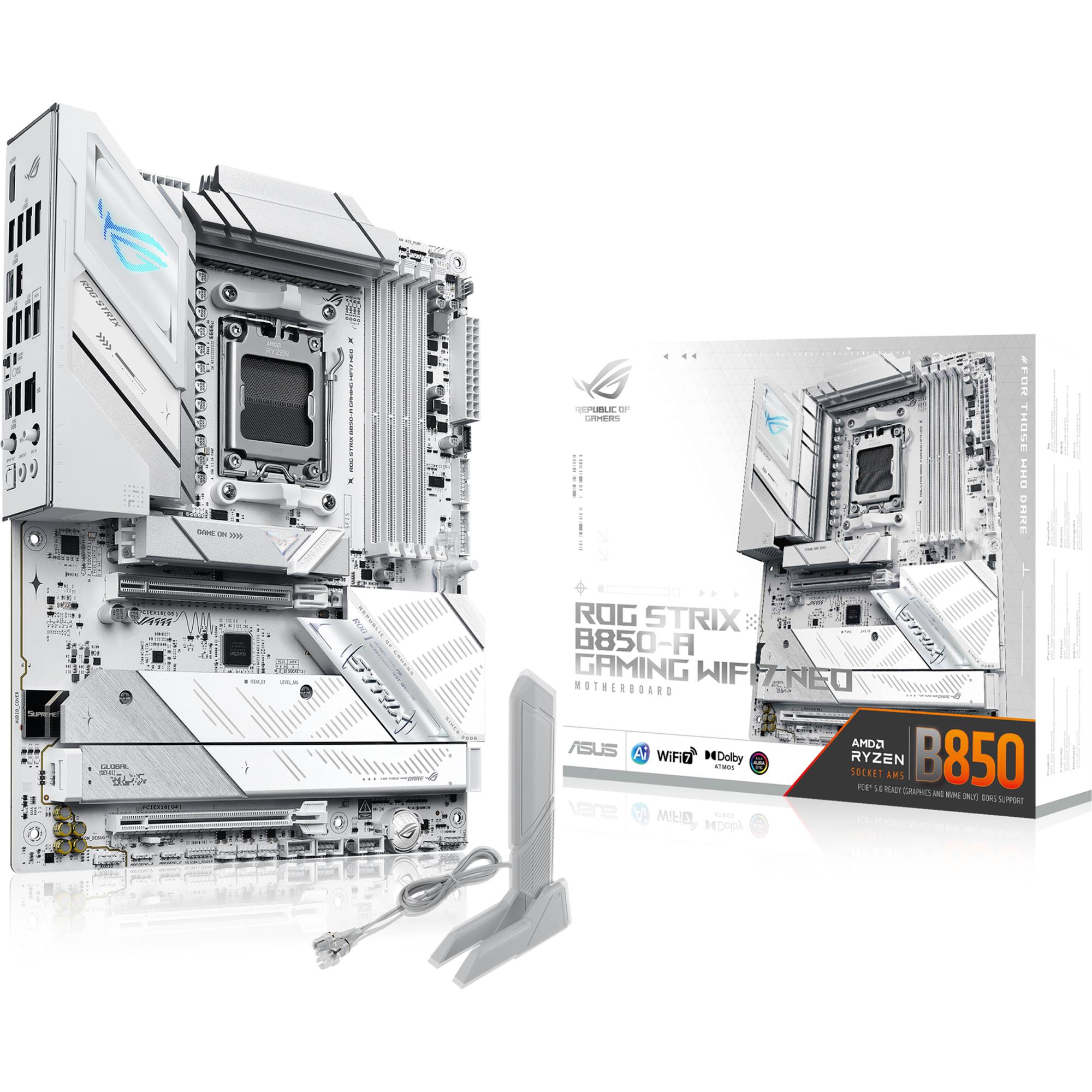 Материнська плата Asus ROG Strix B850-A Gaming WiFi7 Neo Socket AM5