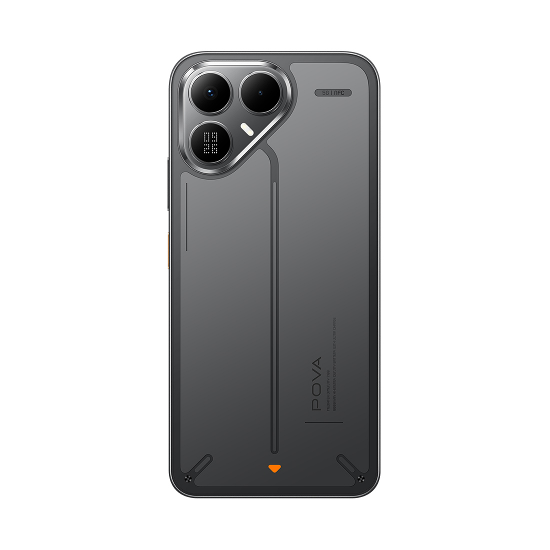 Смартфон Tecno Pova 8 5G (LK6) 8/128GB Graphite Black (4894947132322)