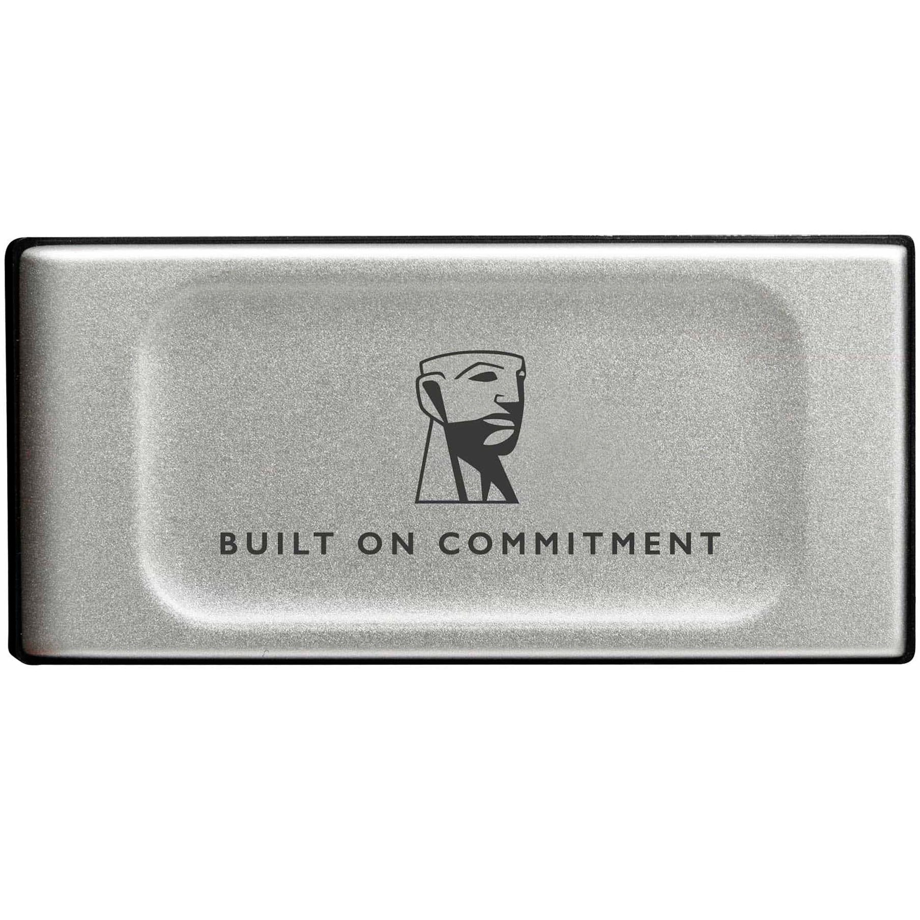 Накопичувач зовнішній SSD Portable 1ТB Kingston XS2000 BoC Silver (SXS2000/1000GA)