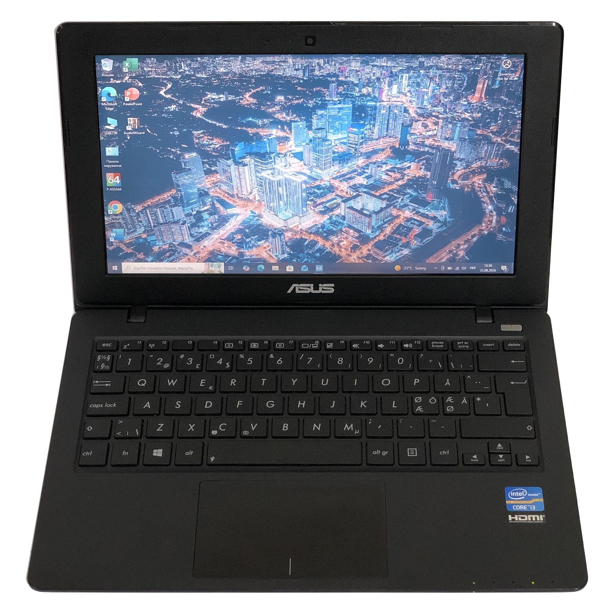 Ноутбук Asus X200CA / 11.6" (1366x768) / i3-3217U / 4GB / 128GB SSD / Win10Pro - Б/в