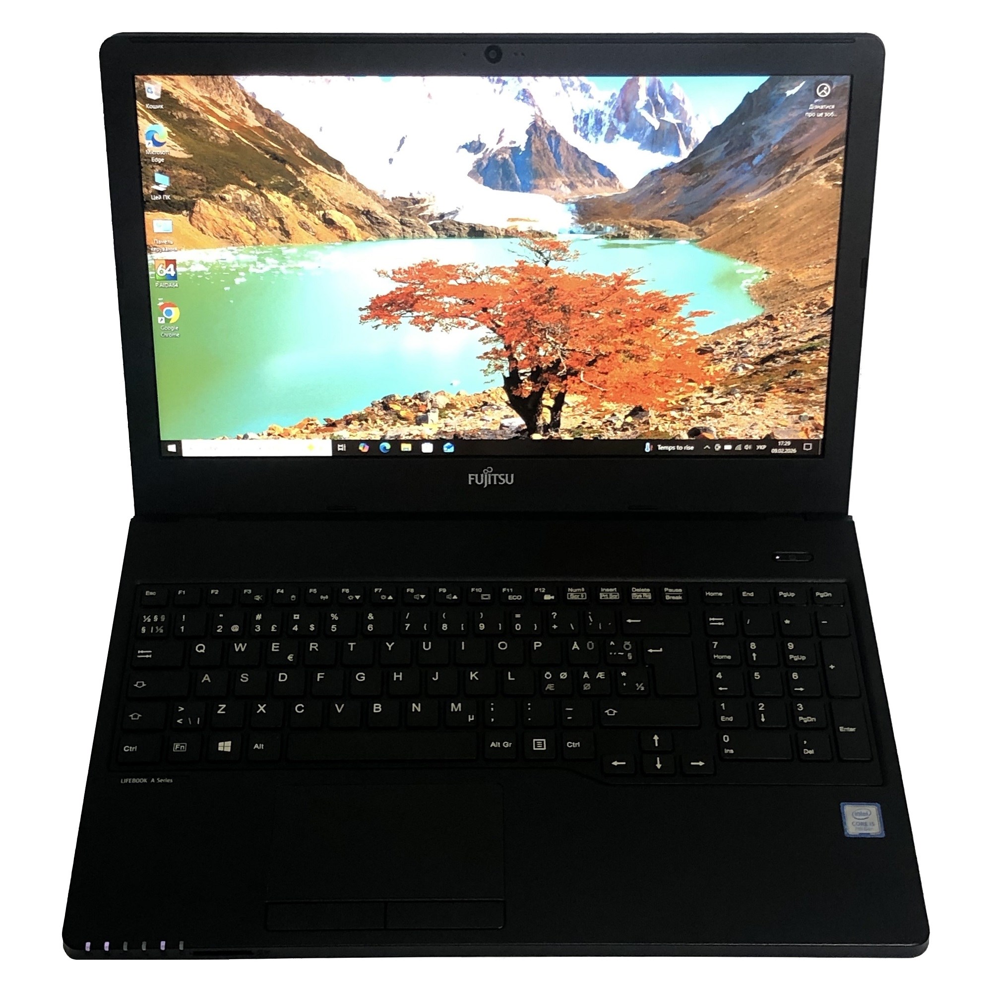 Ноутбук Fujitsu Lifebook A357 / 15.6" FullHD IPS / i3-6006U / 8GB / 128GB SSD / Win10Pro - Б/в