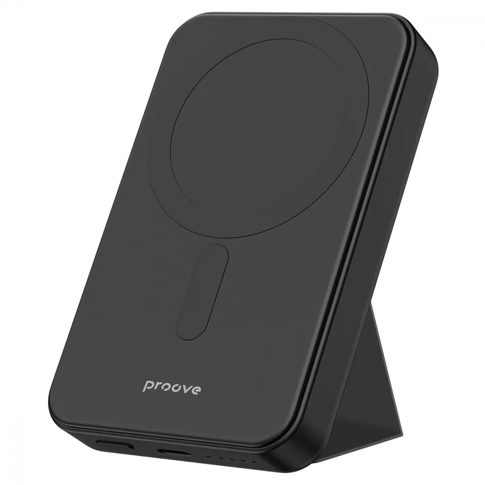 Універсальна мобільна батарея Proove Hyperion Qi 20W 10000mAh Black (PBHN15020001)