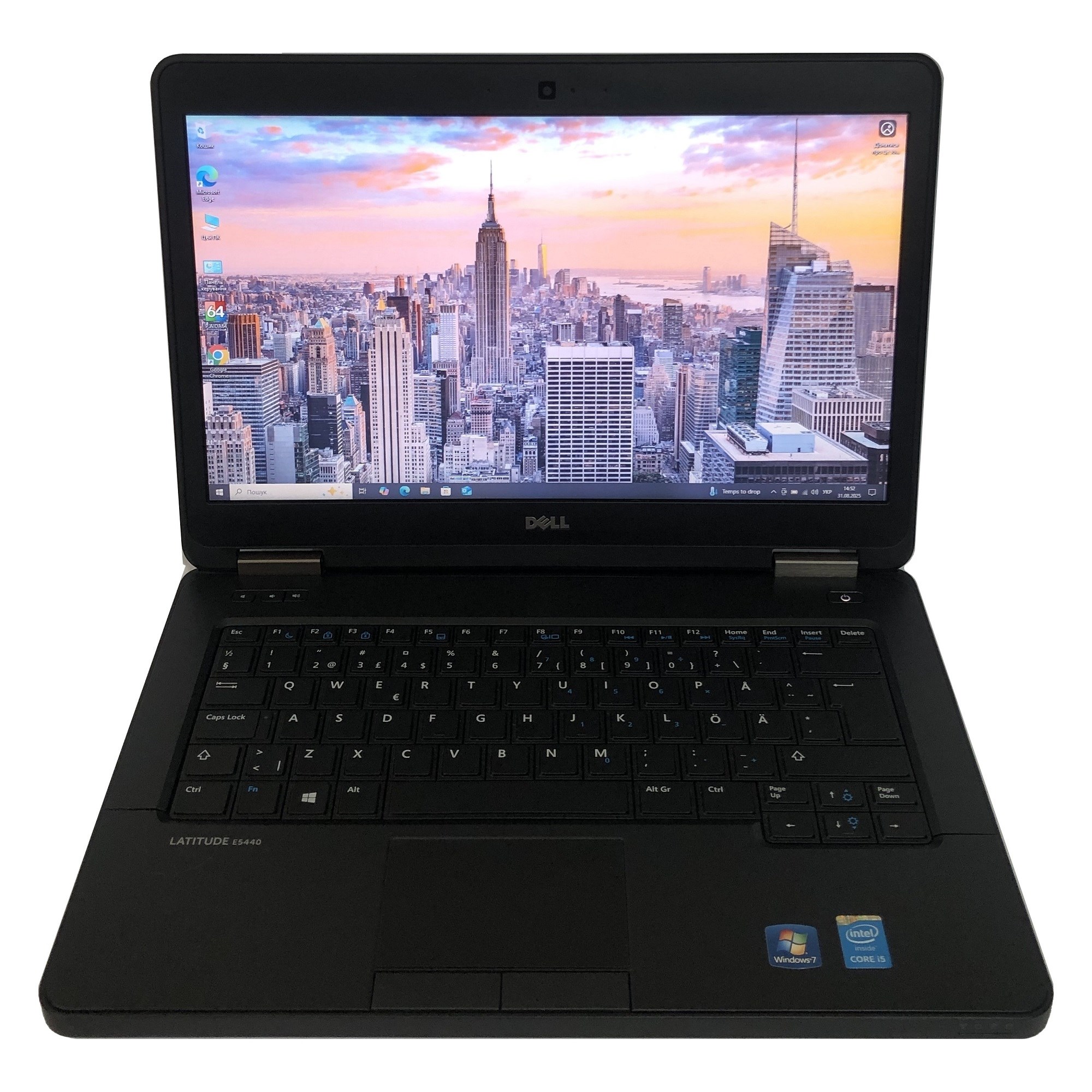 Ноутбук Dell Latitude E5440 / 14" (1600x900) / i5-4310U / 16GB / 256GB SSD / NVidia GeForce GT 720M, 2GB / Win10Pro - Б/в