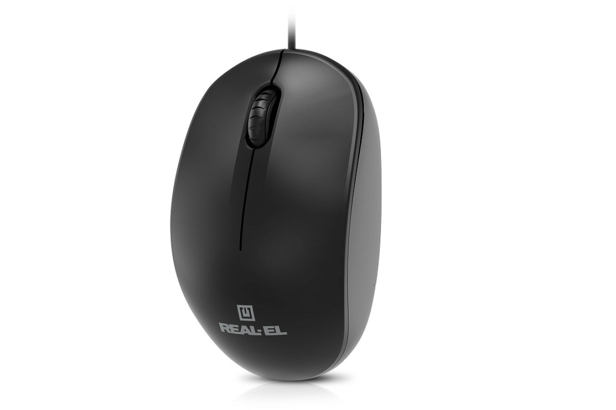 Миша REAL-EL RM-206 Black
