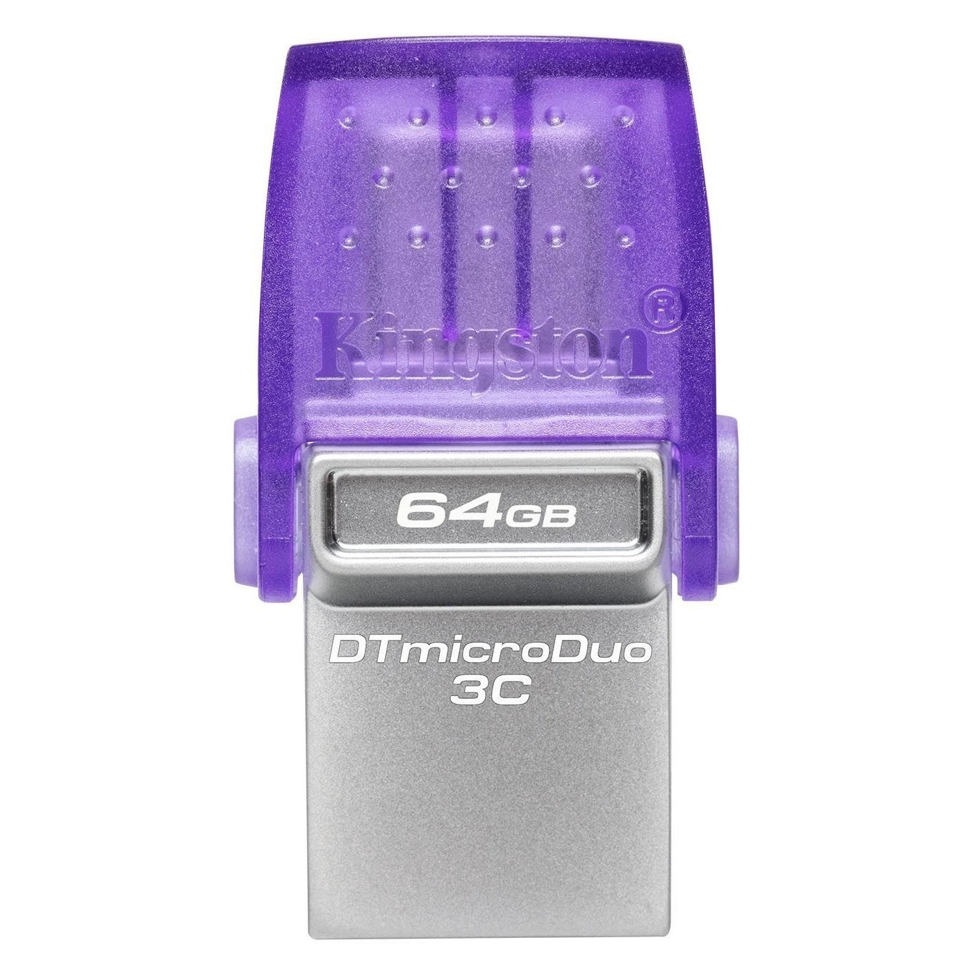 Флеш-накопичувач USB3.2 64GB Type-C Kingston DataTraveler microDuo 3C (DTDUO3CG3/64GB)