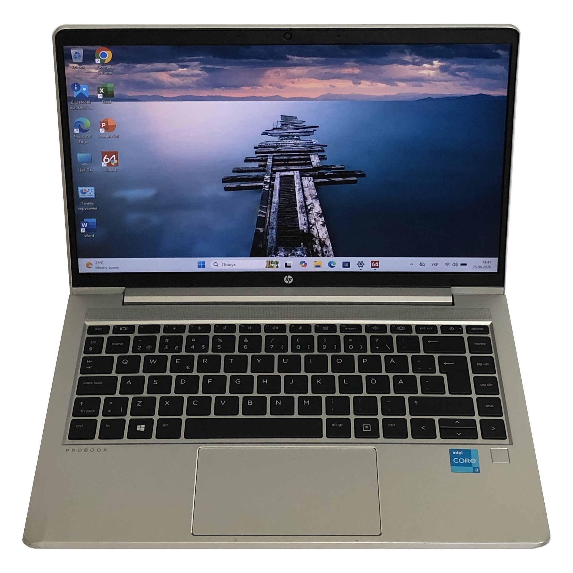 Ноутбук HP ProBook 640 G8 / 14" FullHD IPS / i3-1115G4 / 8GB / 256GB SSD / Win11Pro / Backlight - Б/в