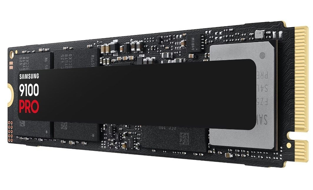 Накопичувач SSD 1ТB Samsung 9100 Pro M.2 2280 PCIe 5.0 x4 NVMe V-NAND TLC (MZ-VAP1T0BW)