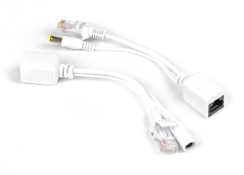 PoE адаптер Gembird PP12-POE-0.15M-W