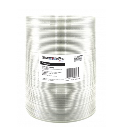 CD-R SmartDisk Pro (69832) 700MB 52x Matt Silver WRAP, 100шт