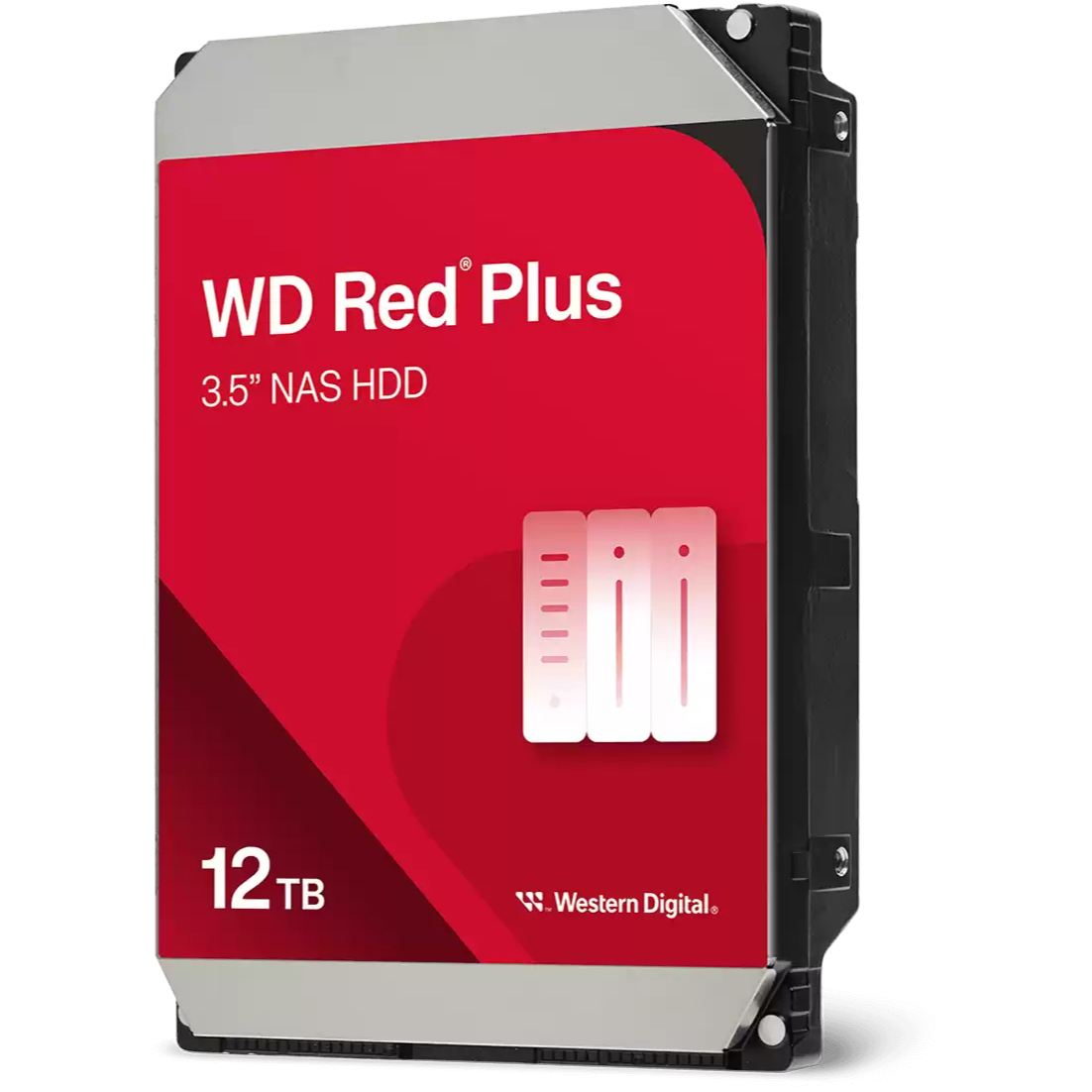 Накопичувач HDD SATA 12.0TB WD Red Plus 7200rpm 256MB (WD120EFBX)