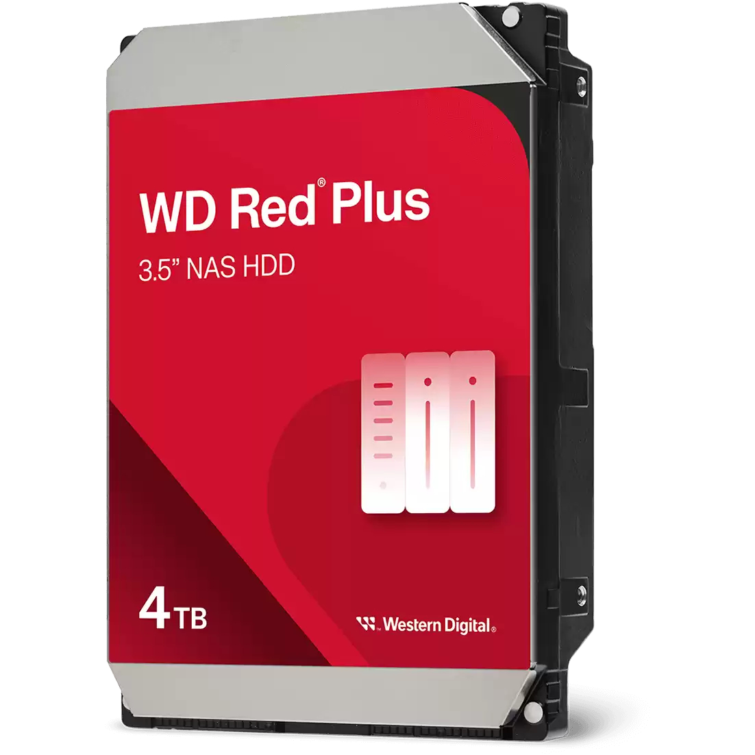 Накопичувач HDD SATA 4.0TB WD Red Plus 5400rpm 256MB (WD40EFPX)