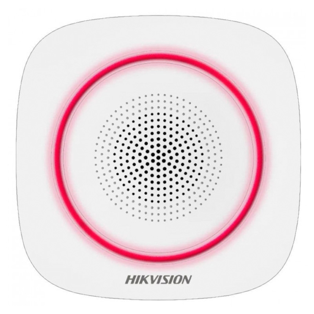 Бездротова сирена Hikvision DS-PS1-I-WE-Red