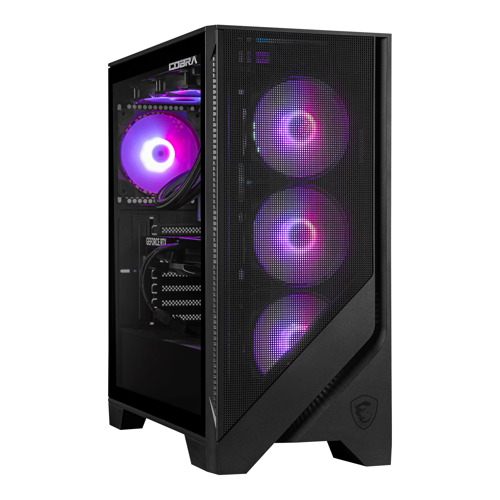 Ігровий комп`ютер COBRA Apex RTX 5070/ Ryzen 7 5800X3D / RAM 32GB / SSD 1TB / Win 11 (R7A23754)