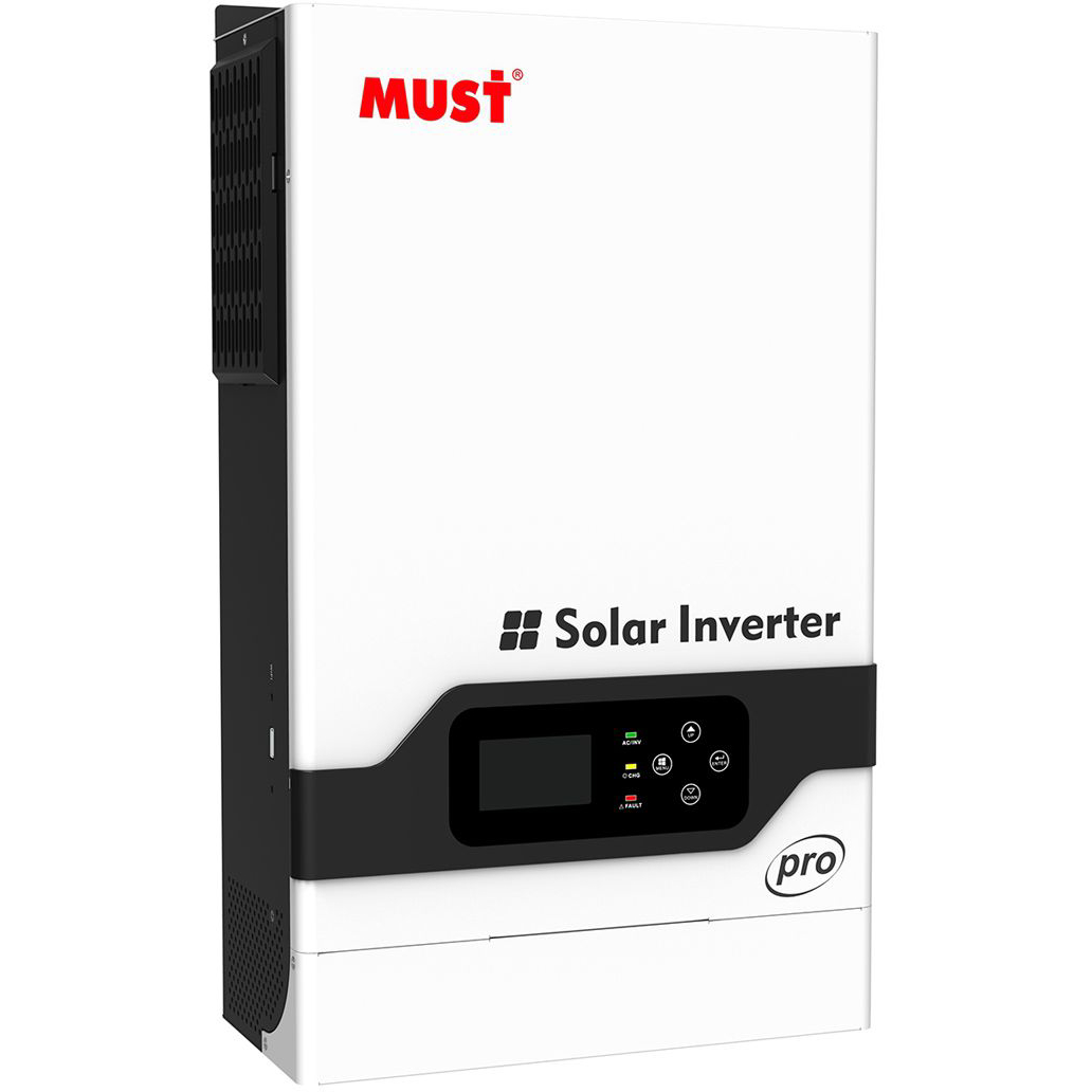 Автономний сонячний інвертор Must 6000W 48V 120A (PV18-6048 Pro II)