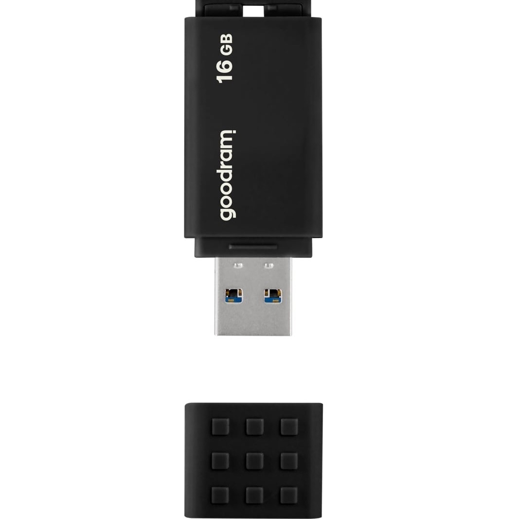 Флеш-накопичувач USB3.2 16GB Goodram UME3 Black (UME3-0160K0R11)
