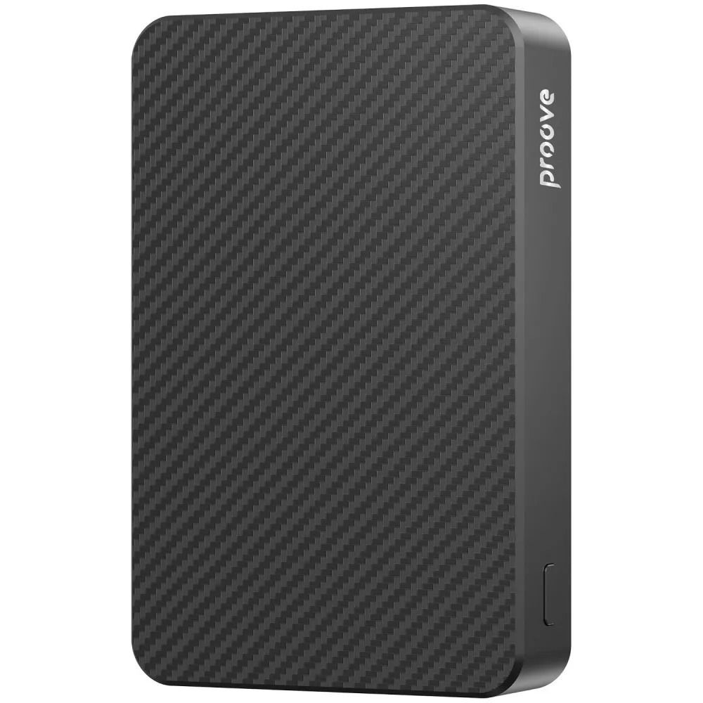 Універсальна мобільна батарея Proove Carbon Slim 22.5W 10000mAh Black (PBCS22110001)
