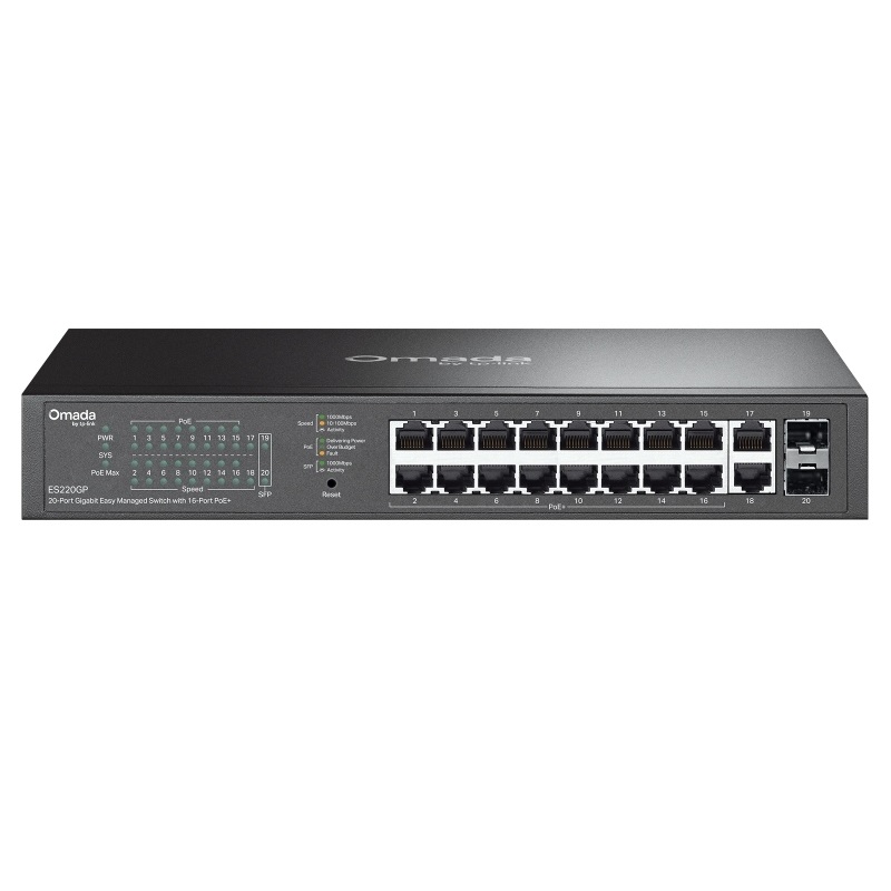 Комутатор TP-Link Omada ES220GP