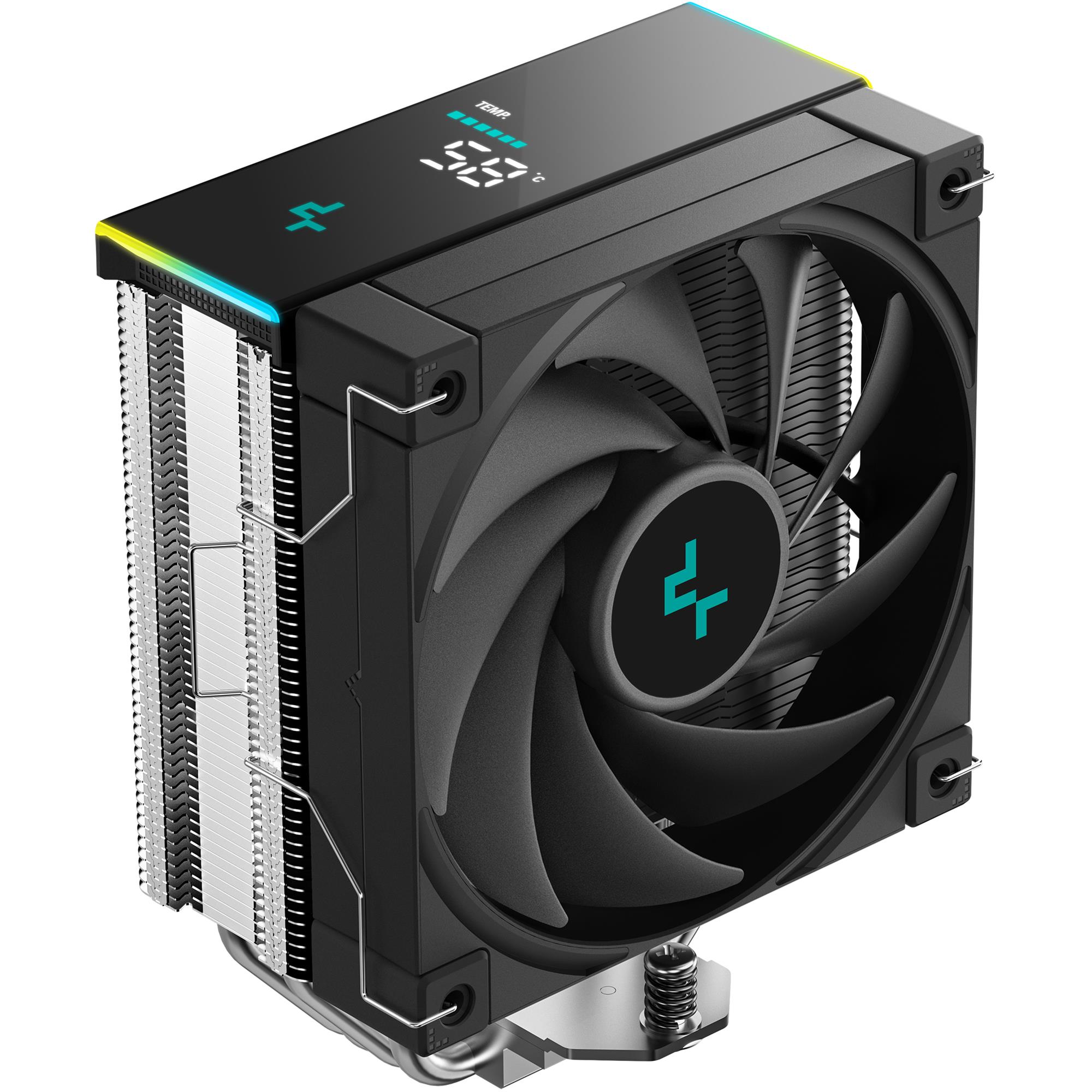 Кулер процесорний DeepCool AK400 Digital SE Black (R-AK400-BKADMN-GJD)