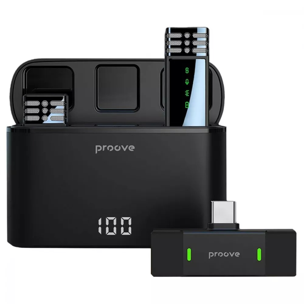 Мікрофон Proove Record Type-C Black (PMRC00010202)