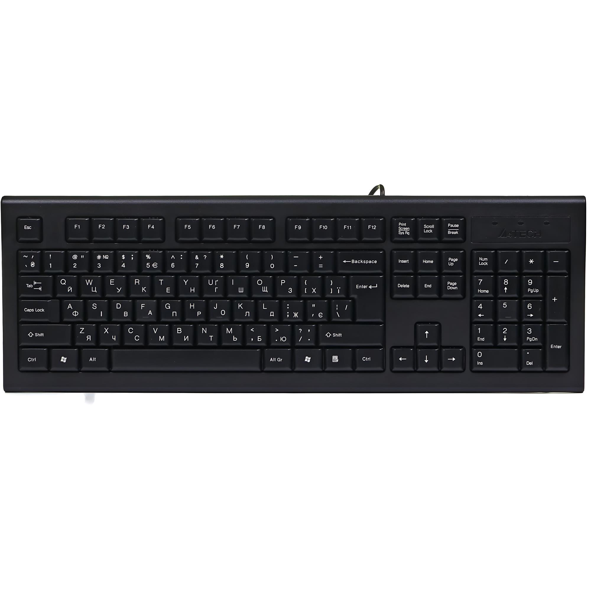 Клавіатура A4Tech KR-85 PS/2 Black